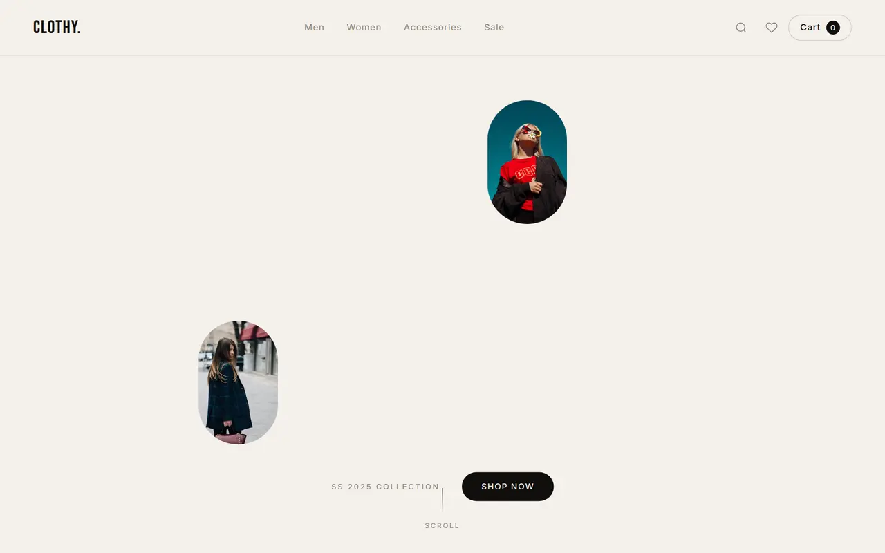 Clothy Fashion — live preview